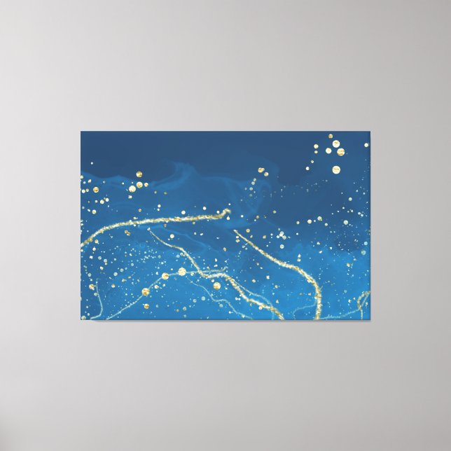 Light Glitzer Leinwanddruck (Vorderseite)