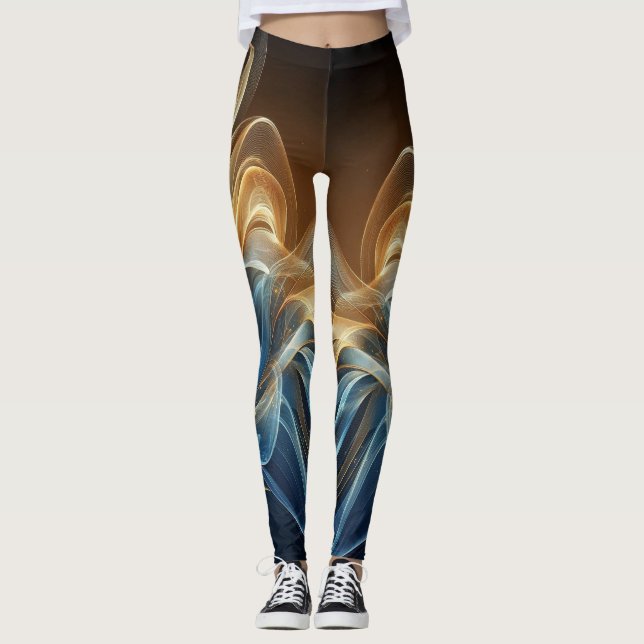 Light Gold Radiant Leggings (Vorderseite)