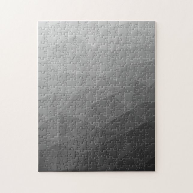 Light gray gradient geometric mesh pattern puzzle (Vertikal)
