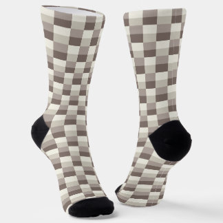 Light Gray Mists Color Blocks Socken