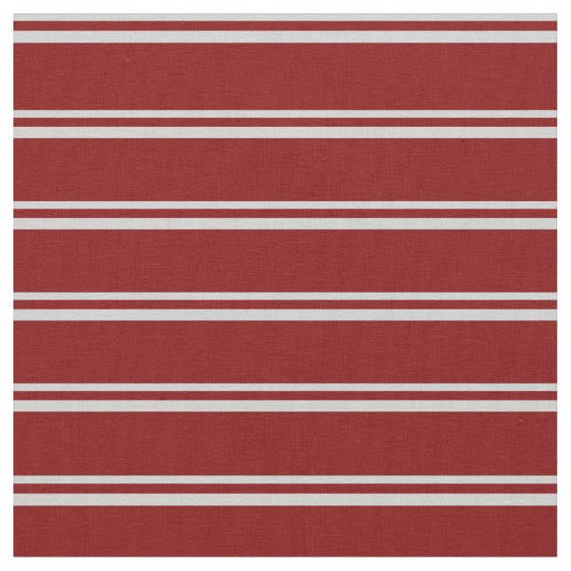 Light Gray und Maroon Colored Lines Stoff (Nahaufnahme)