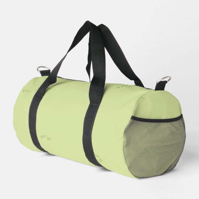Light Green Duffel Bag Duffle Bag (Rechte Ecke)