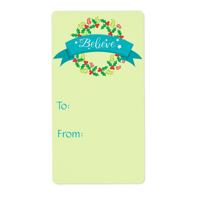 Light Green Glaube Weihnachten (Vorne)