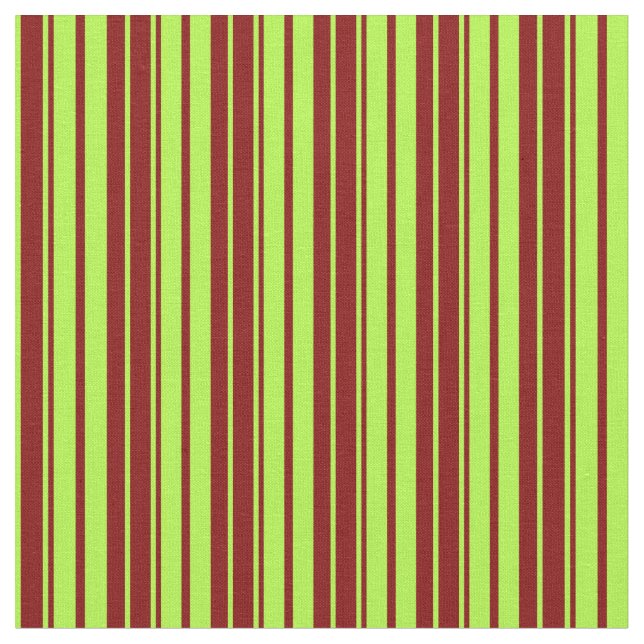 Light Green & Maroon Lines Muster Stoff (Nahaufnahme)