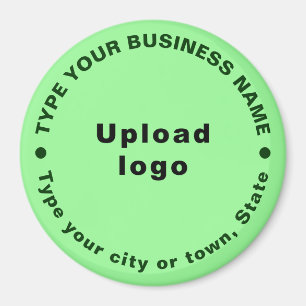 Light Green Round Shape Magnet für die Markenbezei