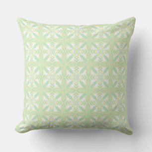 Light Green Southwestern Throw Kissen