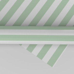Light Green Strip Weihnachten Geschenkpapier