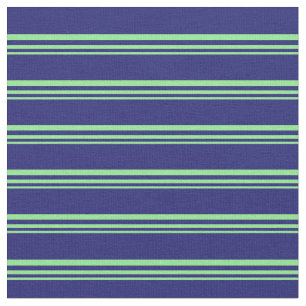 Light Green und Midnight Blue Colours Stoff
