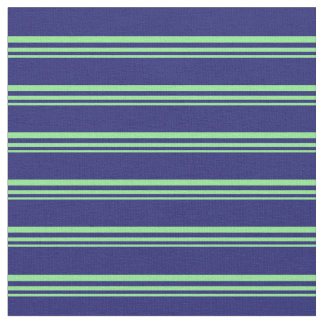 Light Green und Midnight Blue Colours Stoff