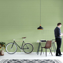 Light GreenTriangles Pattern Tapete