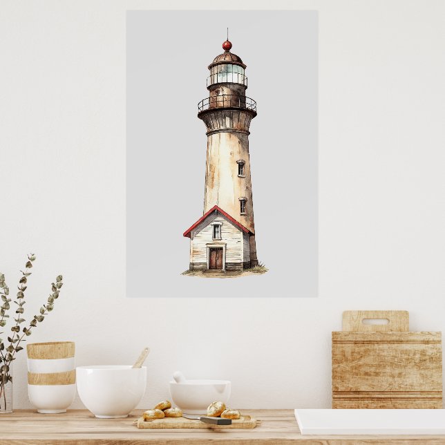 Light House Poster (Küche)