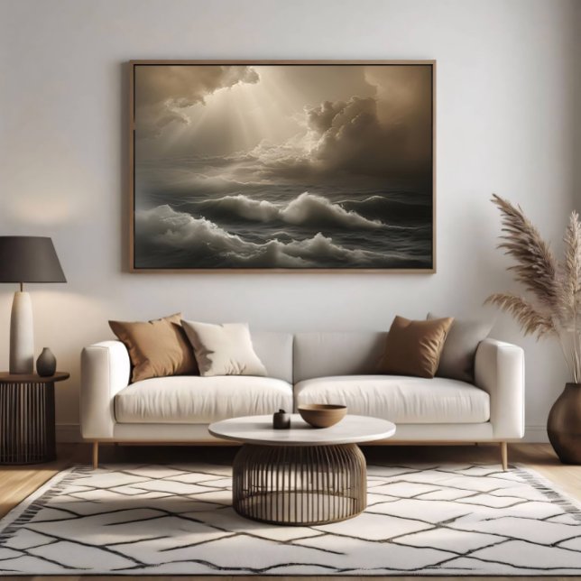 Light in the Storm Leinwanddruck (Von Creator hochgeladen)