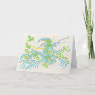 Light is still notecard karte