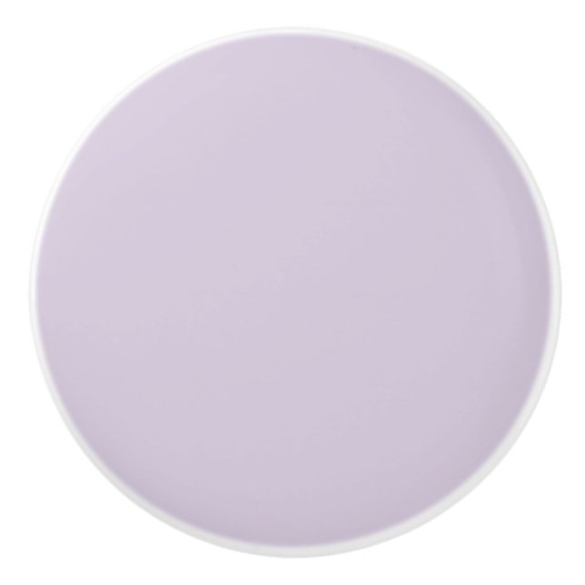 Light Lavender Keramikknauf (Vorderseite)