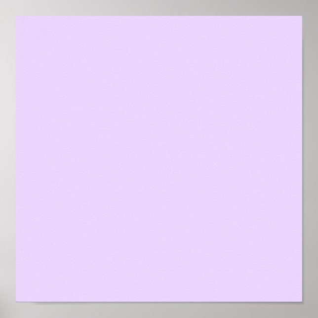 Light Lavender Poster (Vorne)