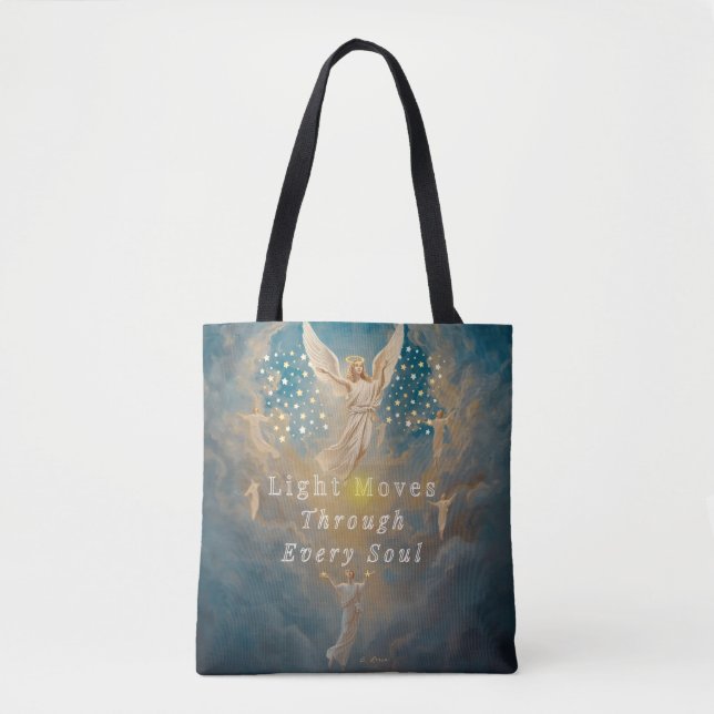Light Moves Through Every Soul-Tasche – Celestia (Vorderseite)