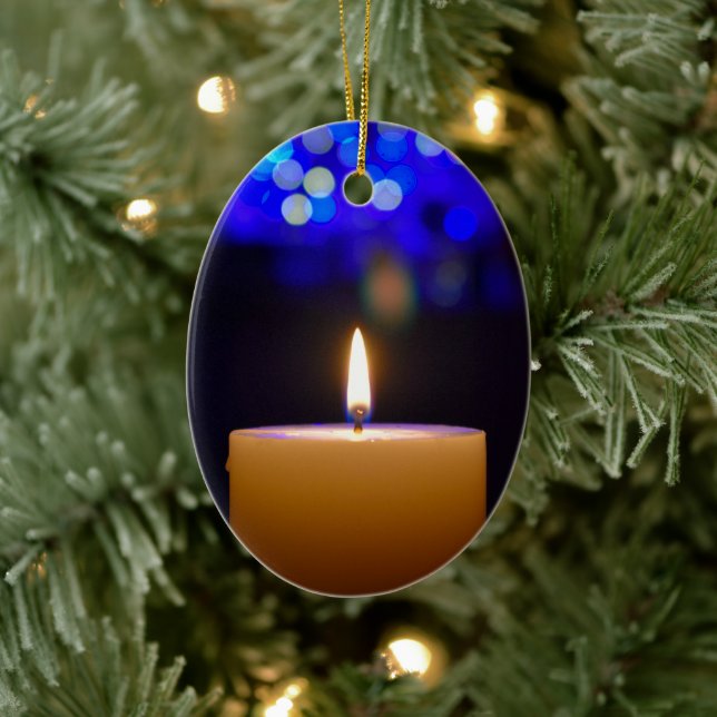 Light of Hope Keramik Ornament (Baum)