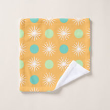 Light Orange Boho Retro Muster