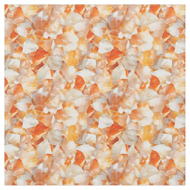 Light Orange Gemstones Stoff (Nahaufnahme)