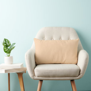 Light Orange Lumbar Pillow Lendenkissen