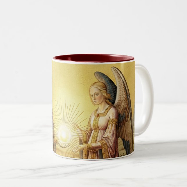Light Orb-Begegnung - Tasse (VorderseiteRechts)