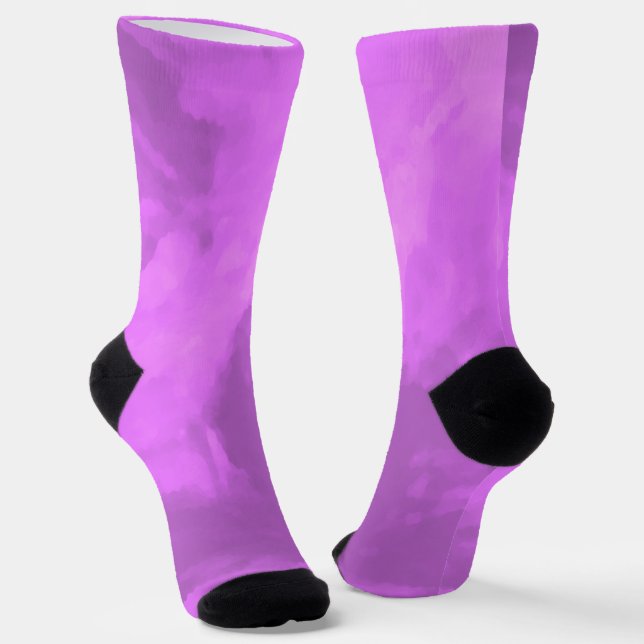 Light Orchid Socken (Gewinkelt)