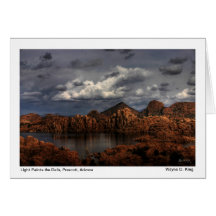 Light Paints the Dells, Prescott Arizona