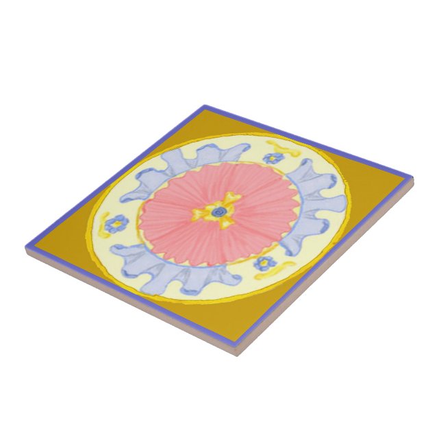 Light Passion Mediterrane Plate Untersetzer Fliese (Seite)