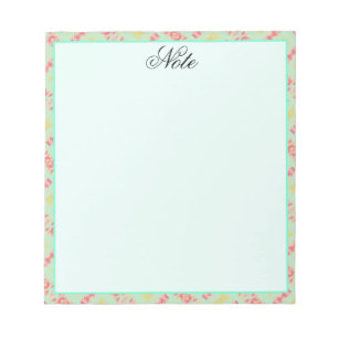 Light Pastell Aquamarin Notizblock