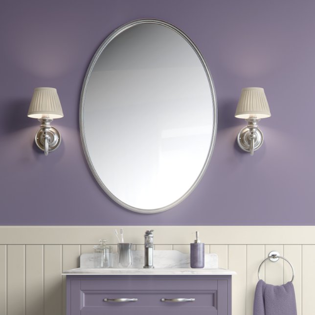 Light Periwinkle Serenity - Periwinkle - Pastel Tapete (Lavender Serenity - Lavender - Pastel Chic Peel and Stick Wallpaper)