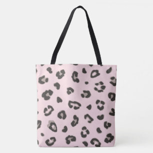 Light Pink Animal Print Fashion Tasche