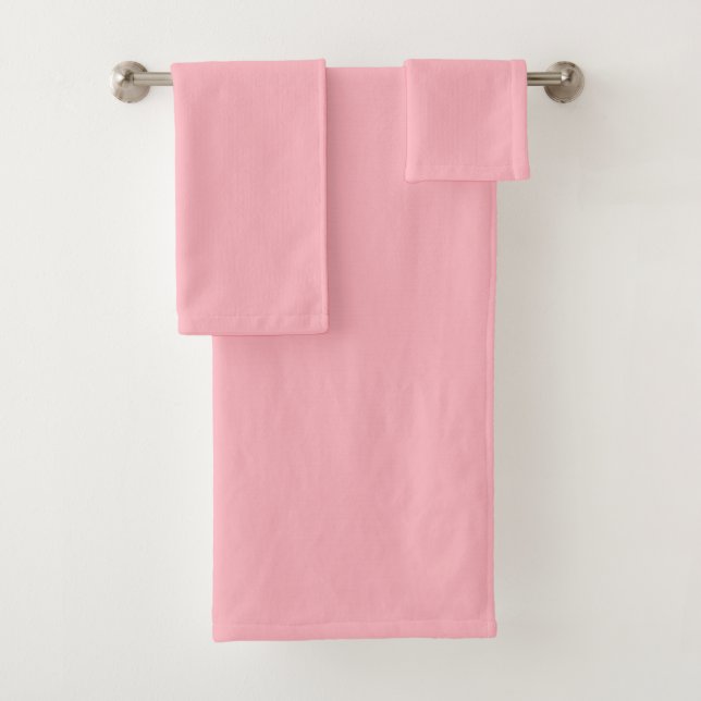 Light Pink Badhandtuch Set (Insitu)