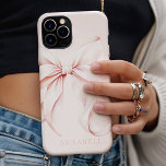 Light Pink Bow iPhone / iPad Gehäuse Case-Mate iPhone Hülle<br><div class="desc">Light Pink Bow iPhone / iPad Gehäuse</div>
