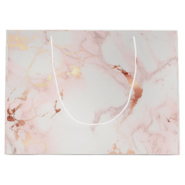 Light Pink Gift Bags Große Geschenktüte