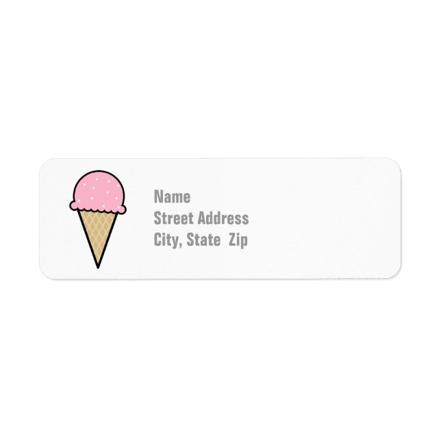 Light Pink Ice Creme Cone (Vorne)