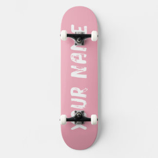 Light Pink Niedlich Girly Skateboard