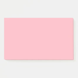 Light Pink Simple 10" x 6" Post-it Klebezettel