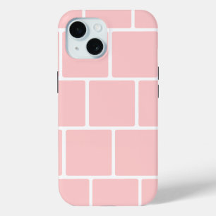 Light Pink Square Bricks Case-Mate iPhone Hülle