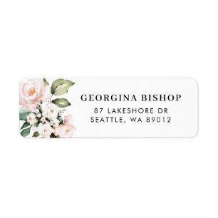 Light Pink Wasserfarbene Rose Bouquet