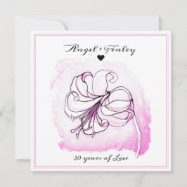 Light Pink & White Lily 30. Hochzeitstag