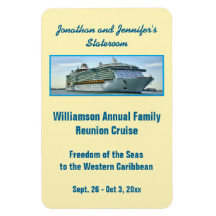 Light RFN1 Cruise Stateroom Door Marker Magnet