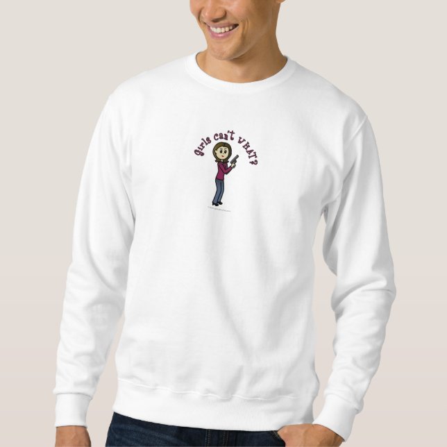 Light Sharpshooter Girl Sweatshirt (Vorderseite)