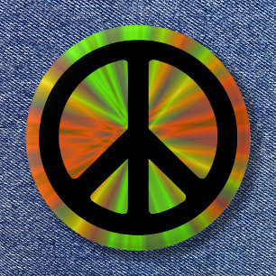 Light Show with Peace Sign Button