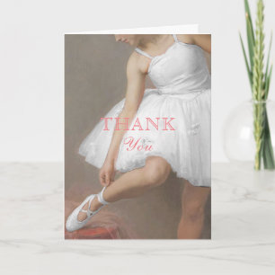 Light Skin Ballerina White Tutu Karte