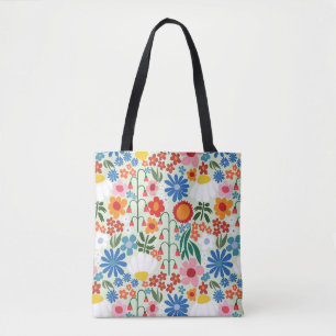 Light Sky 60er Retro SummerTote Bag