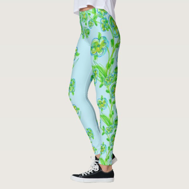 Light Sky Blue Leggings (Links)