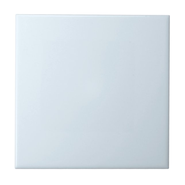 Light Sky Egg Blue Solid Color Tile Fliese (Vorderseite)