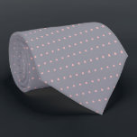 Light Slate Gray and Blush Polka Dots Krawatte, Kr Krawatte<br><div class="desc">Light Slate Gray and Blush Polka Dots Krawatte,  Krawatte</div>