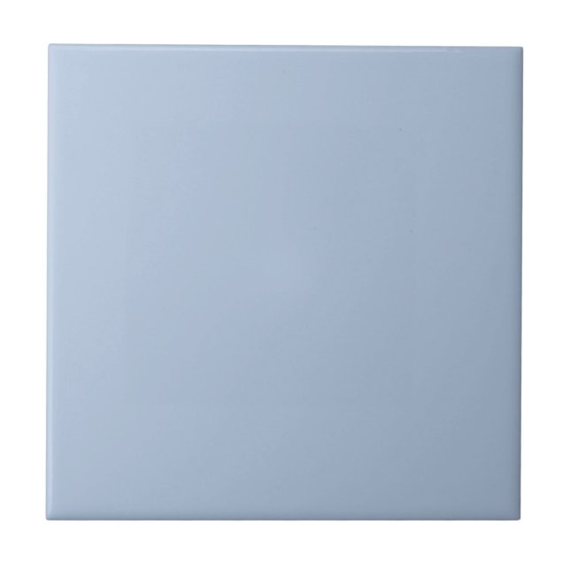 Light Steel Blue Solid Color Fliese (Vorderseite)