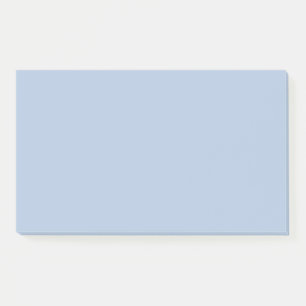 Light Steel Blue Solid Color Post-it Klebezettel